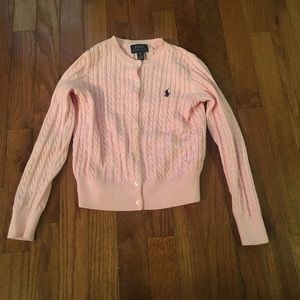 Polo Ralph Lauren Ribbed Sweater- Size 7